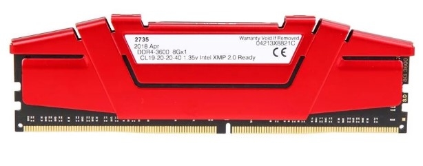 Ram G.SKILL Ripjaws V 8GB DDR4 3600Mhz F4-3600C18S-8GVK