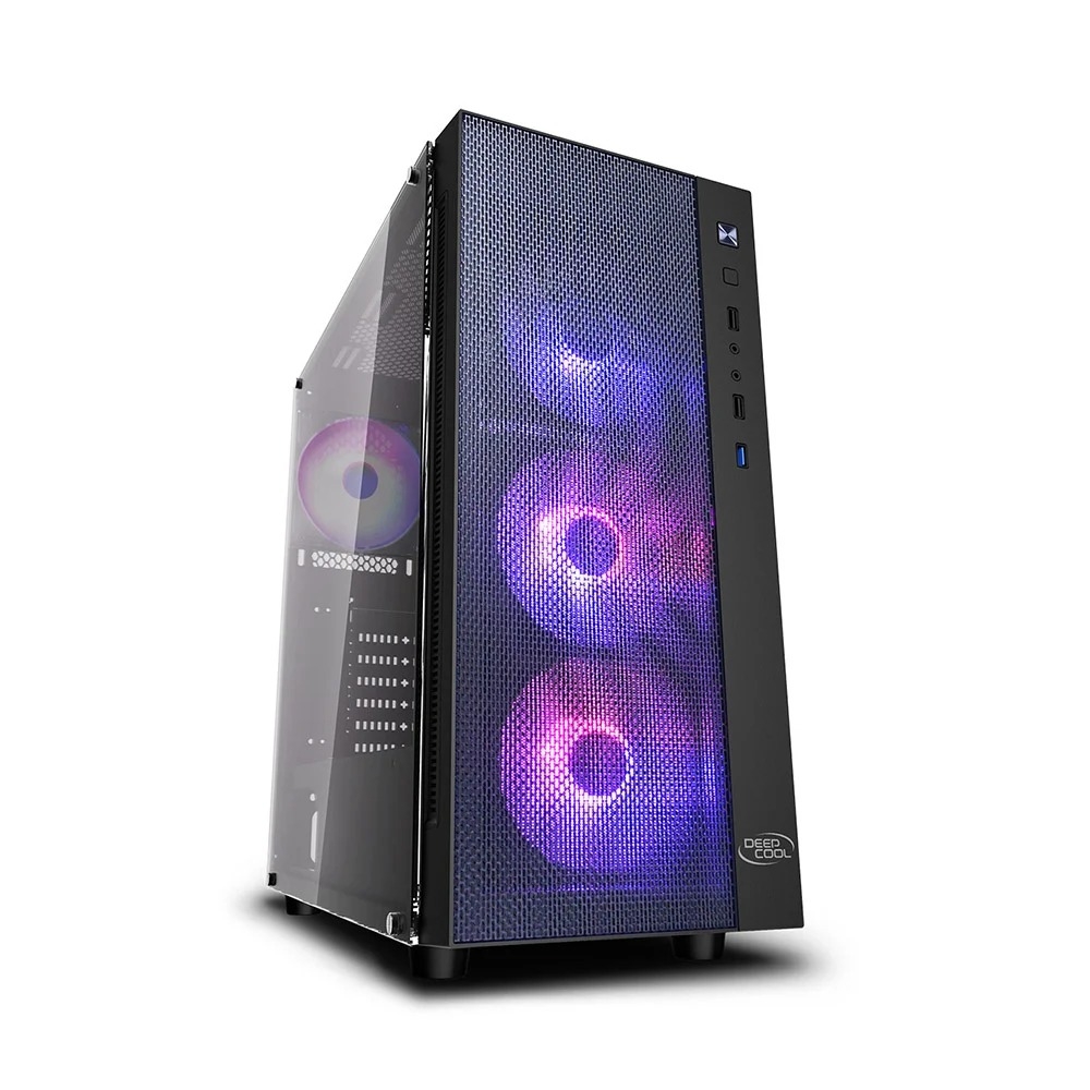 Case Deepcool MATREXX 55 MESH ADD-RGB 4F sẵn 4 Fan Led