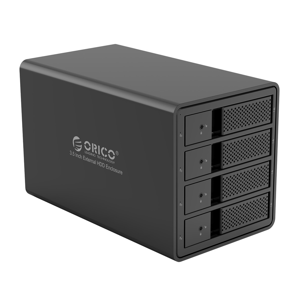 Hộp đựng ổ cứng nhiều khe cắm HDD Box Orico 9548U3-BK SATA 3 USB 3.0 Type B - Tốc độ 5Gbps.