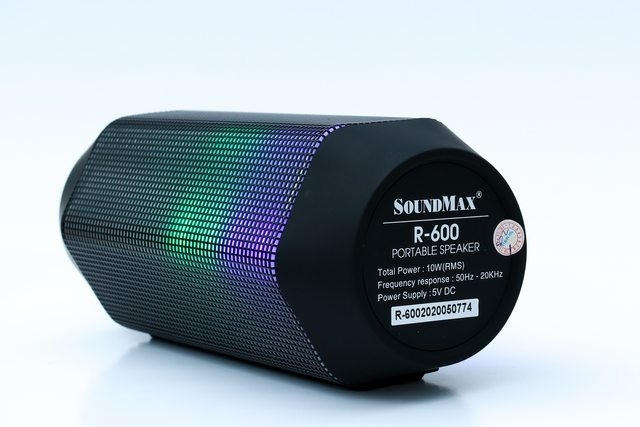 Loa di động không dây bluetooth SoundMax R-600 | Máy tính VCOM VŨNG TÀU