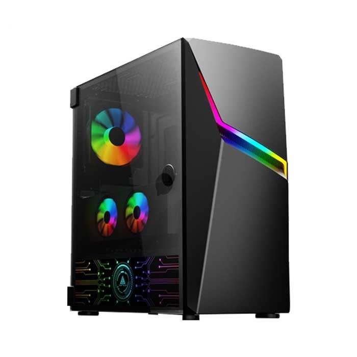 Thùng máy Case VSPTECH Gaming FA-400 (Tặng 1 Fan RGB)