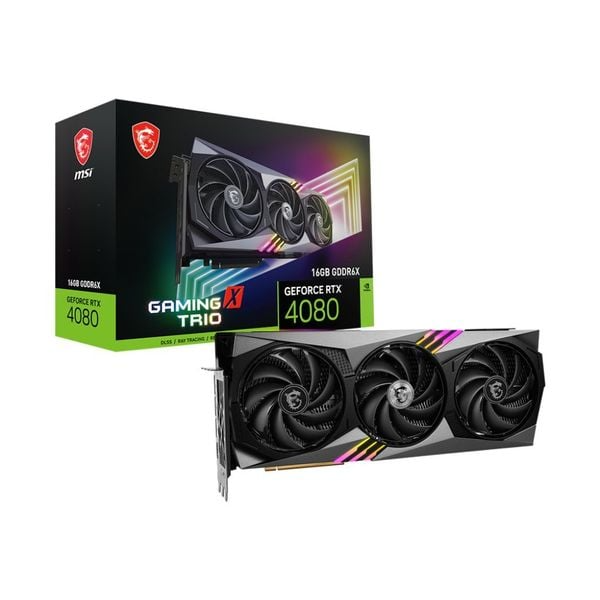 Card màn hình MSI GeForce RTX 4080 GAMING X TRIO 16GB