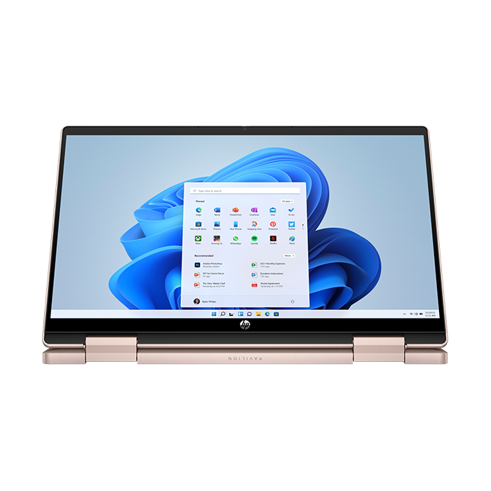 Laptop HP Pavilion X360 14-ek0130TU 7C0P5PA (Core i3-1215U | 8GB | 256GB | Intel UHD | 14 inch FHD | Win 11 | Vàng)