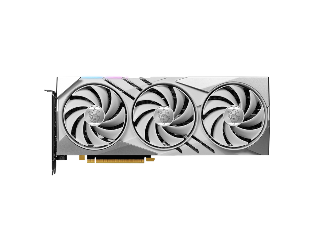 Card màn hình MSI GeForce RTX 4070 GAMING X SLIM WHITE 12G