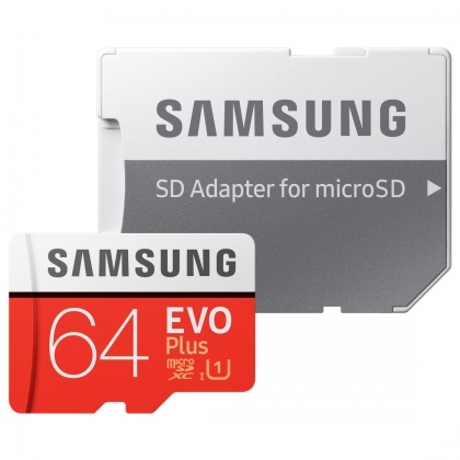 Thẻ nhớ 64Gb Micro-SDHC Samsung Evo Plus (Class 10)