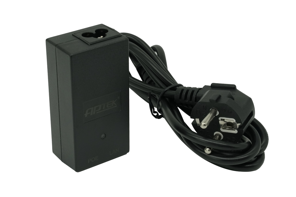 PoE Injector APTEK AP-POE48-GE 48V 25W Gigabit