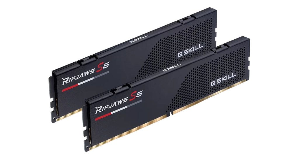 RAM PC G.SKILL Ripjaws S5 F5-5600J4040C16GX2-RS5K (32GB DDR5, 5600MT/s, CL40, Intel XMP 3.0)