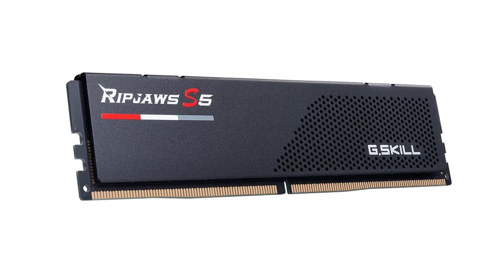 RAM PC G.SKILL Ripjaws S5 F5-5600J4040C16GX2-RS5K (32GB DDR5, 5600MT/s, CL40, Intel XMP 3.0)