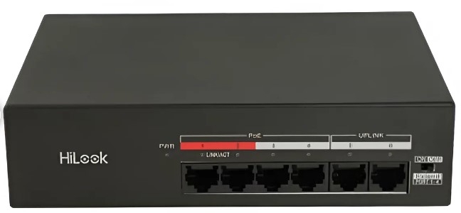Switch PoE 4 cổng 10/100Mps Hilook DS-3E0106MP-35 chính hãng giá tốt tại TP HCM