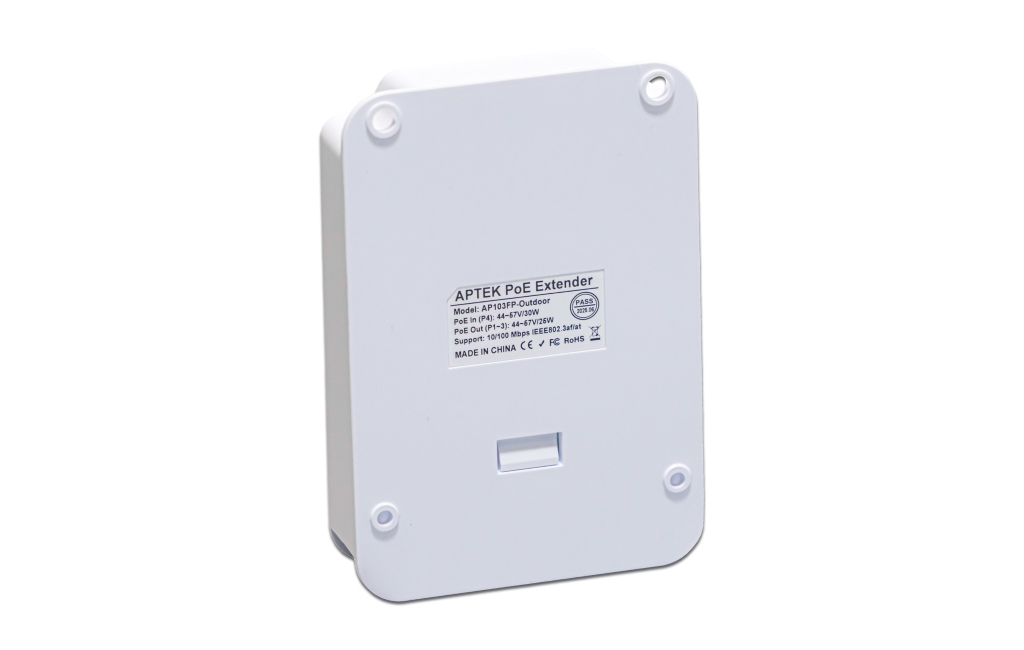 PoE Extender ngoài trời APTEK AP103FP-Outdoor 1 vào 3 ra Fast Ethernet