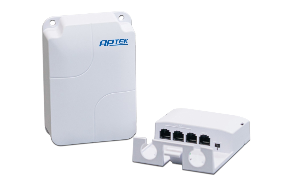 PoE Extender ngoài trời APTEK AP103FP-Outdoor 1 vào 3 ra Fast Ethernet
