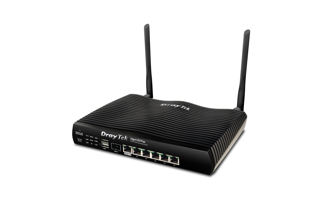 Router Wi-Fi DrayTek Vigor2927Fax (Dual-WAN, SFP, Wi-Fi 6 AX3000, 50 VPN)
