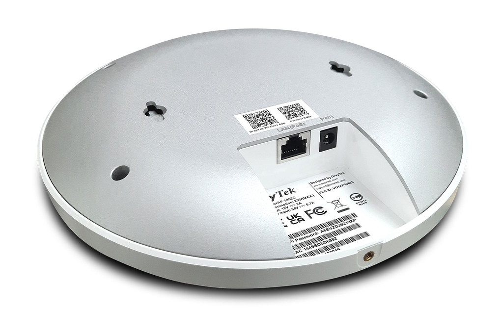Access Point DrayTek VigorAP 1062C (Wi-Fi 6 AX6000, Dual-Band, 2.5GbE, PoE+)