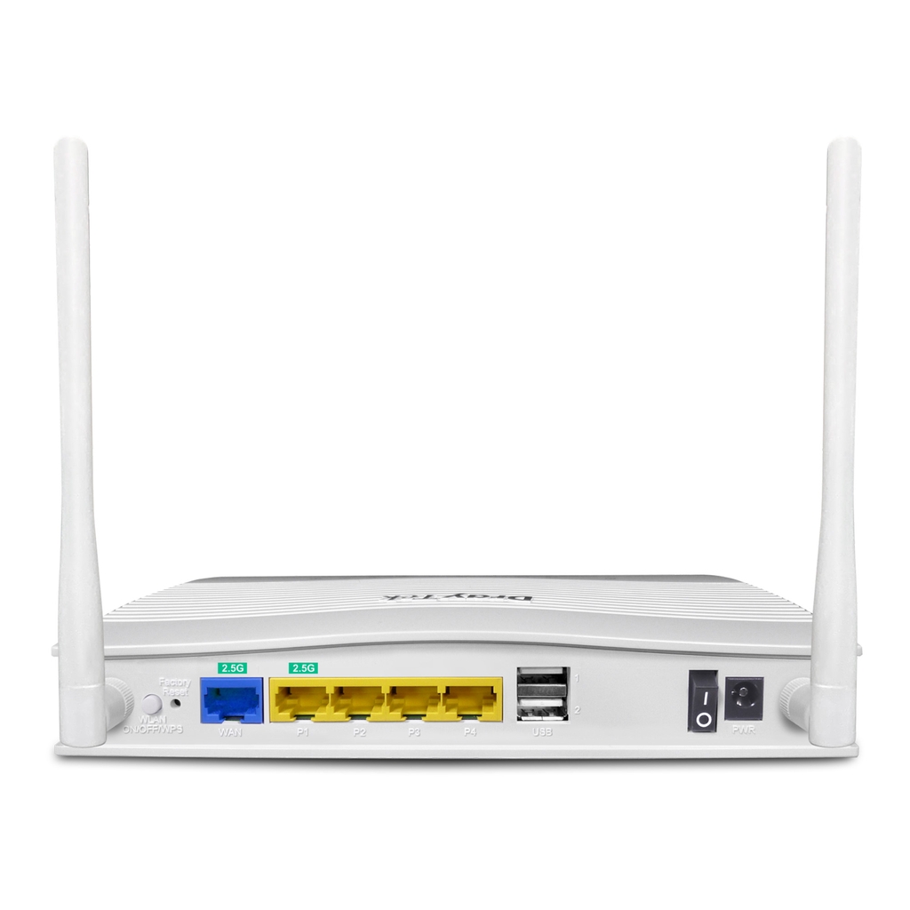 Router Wi-Fi DrayTek Vigor2136ax (Dual-WAN 2.5GbE, Wi-Fi 6 AX3000, 16 VPN)