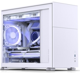 VỎ CASE JONSBO D31 STD BLACK ( MINI TOWER | MÀU ĐEN/Trắng)