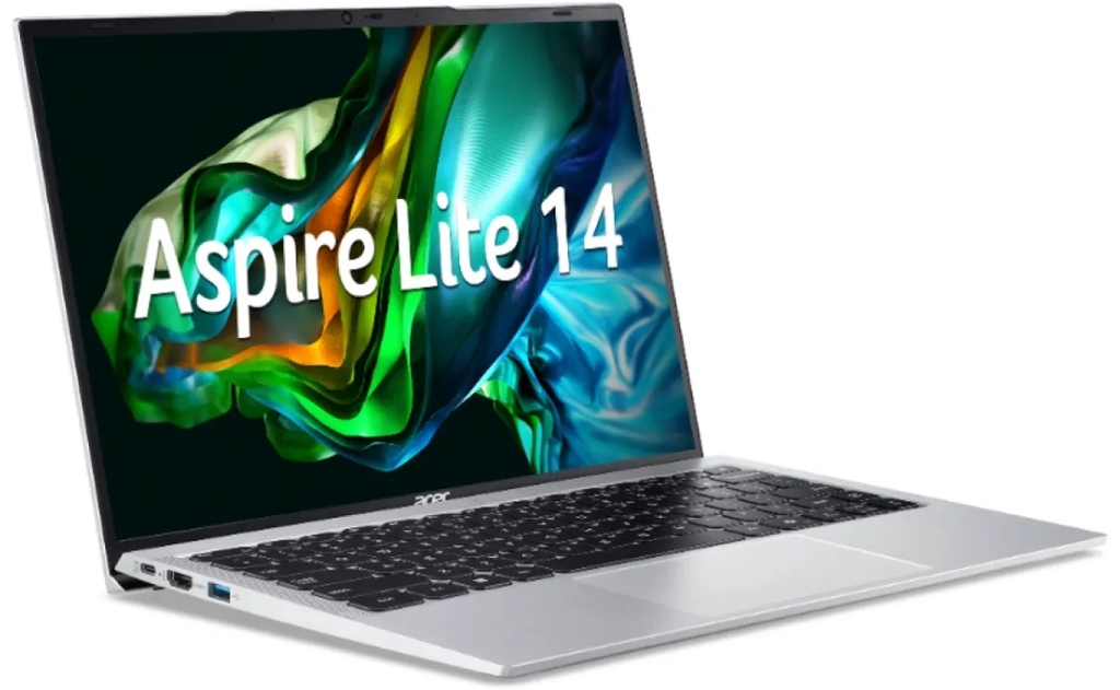 Laptop Acer Aspire Lite 14 AI AL14-53P-5387 (Intel Core Ultra 5 115U, 16GB DDR5, 512GB, 14 Inch FHD+, 120Hz, Win 11, Bạc) - NX.DJ4SV.001