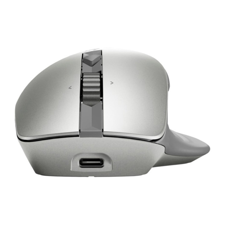 Chuột không dây HP 930 Creator 1D0K9AA (Bluetooth 5.1, 2.4GHz, 4000 DPI, 8 nút, bạc)