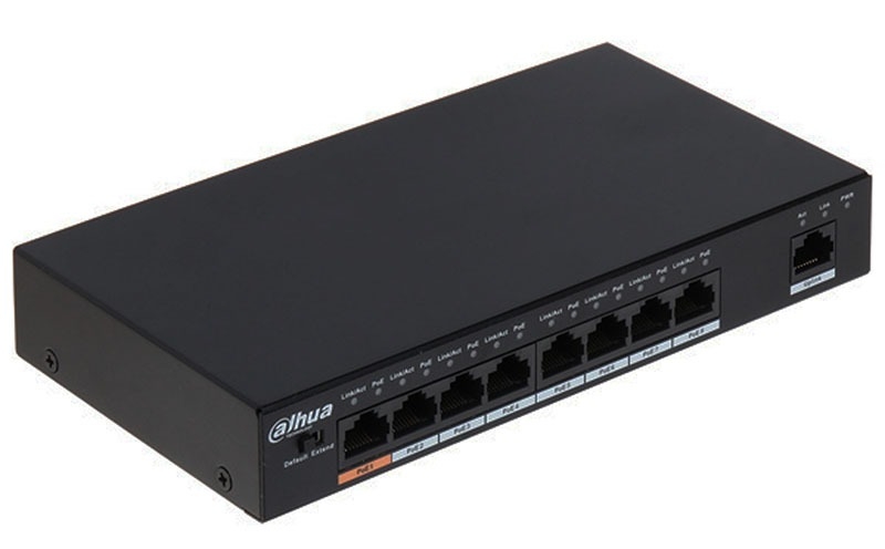 Switch PoE 8 port Dahua DH-PFS3009-8ET-96 tốc độ nhanh