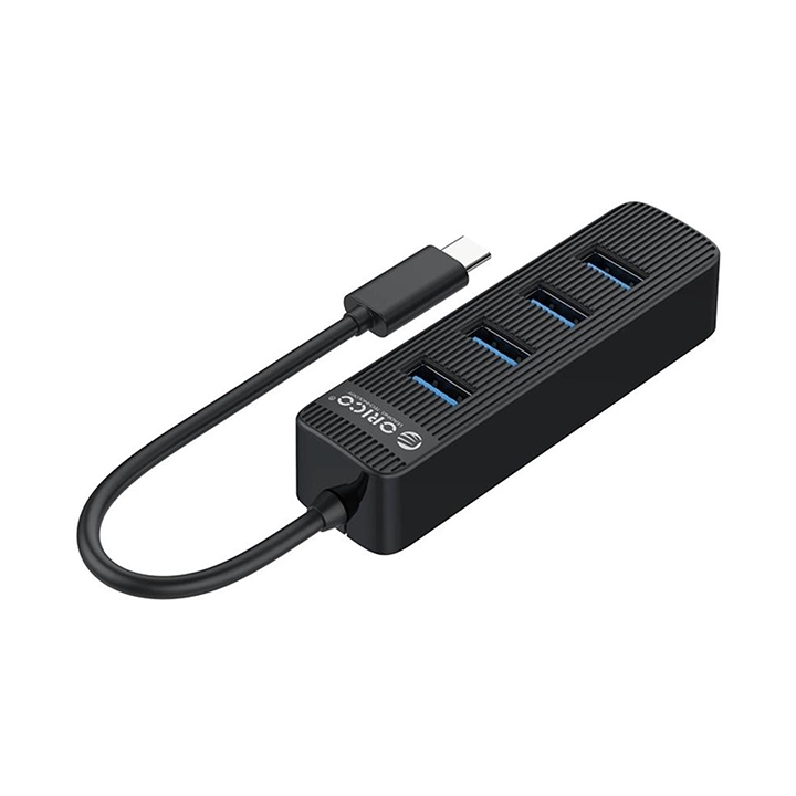 Bộ chia Type C ra 4 cổng USB 3.0 Orico TWC3-4A-BK-EP