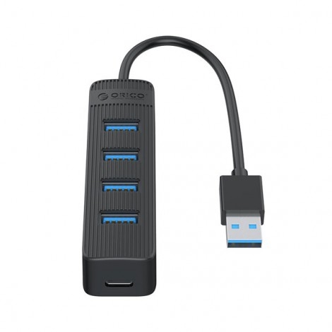 Bộ chia USB HUB 4 cổng Orico USB 3.0 TWU3-4A-BK