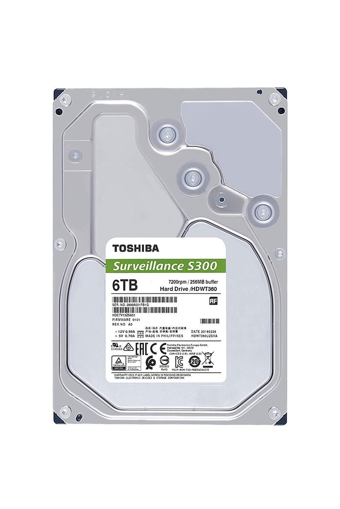 Ổ cứng HDD Toshiba 6TB Surveilance S300