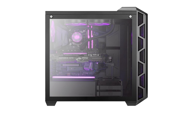 Case Cooler Master H500 (Iron Grey) kính cường lực