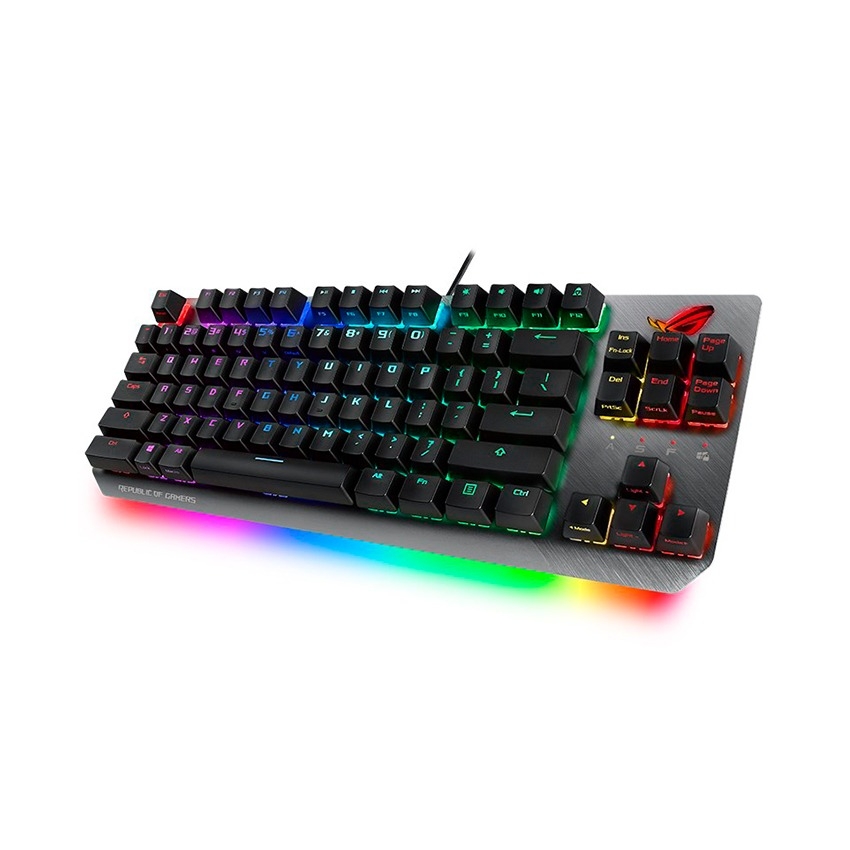 Bàn phím Asus ROG Strix Scope TKL (USB/RGB/Red sw)