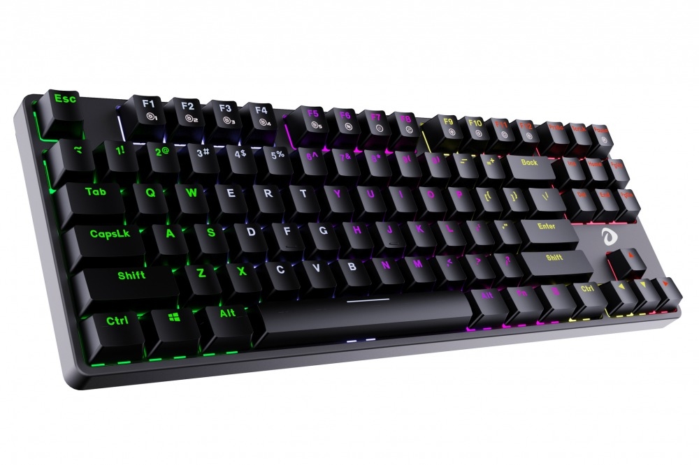 Bàn phím cơ Gaming DAREU EK87 - Black (Multi-LED)