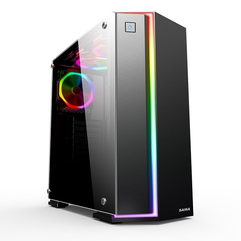 Case máy tính Sama Pharagon kèm 1 FAN LED