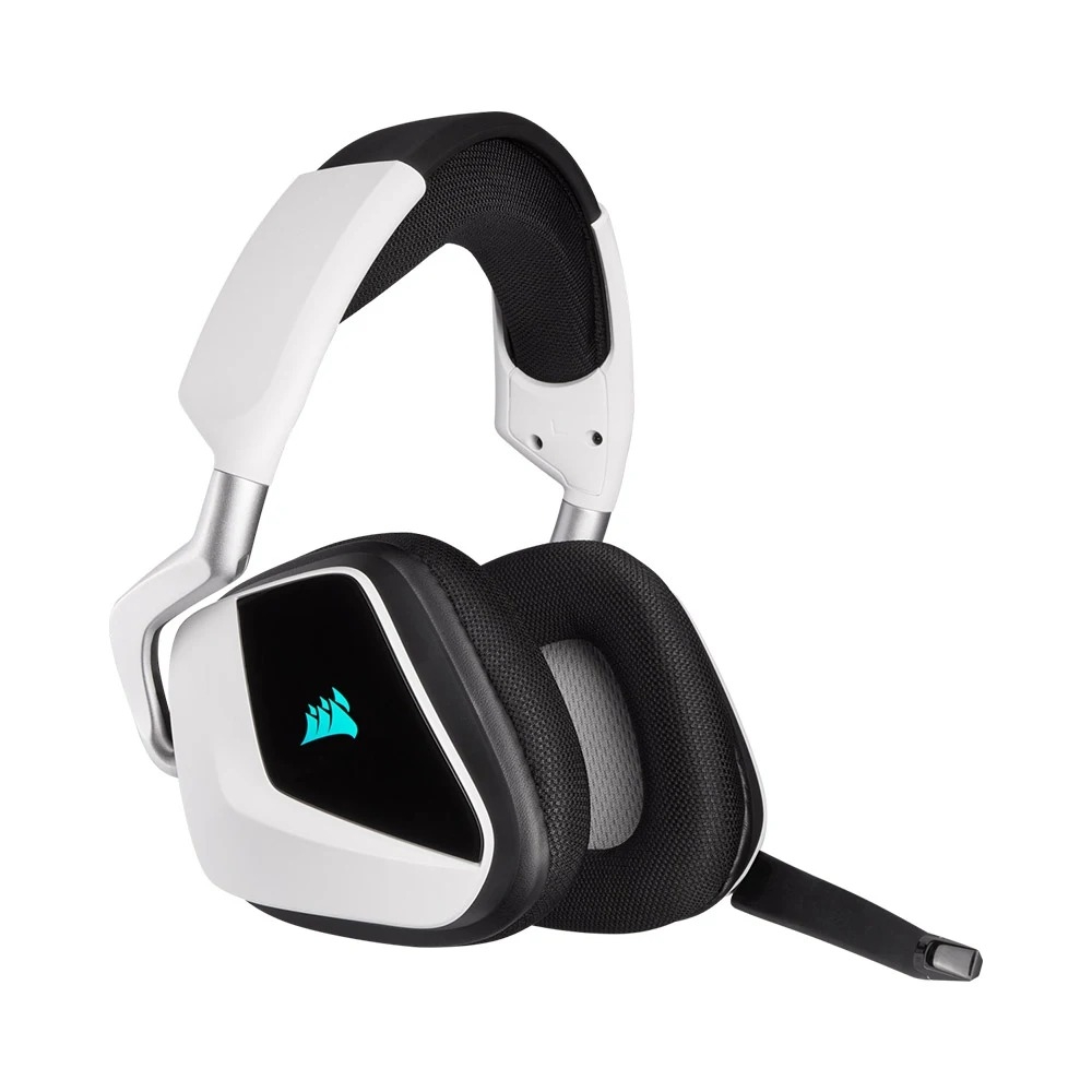 Tai nghe không dây Corsair VOID RGB ELITE 7.1 White (CA-9011202-AP)