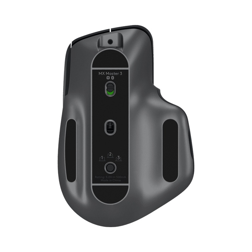 Chuột không dây Logitech MX Master 3 (USB/Bluetooth/Đen)