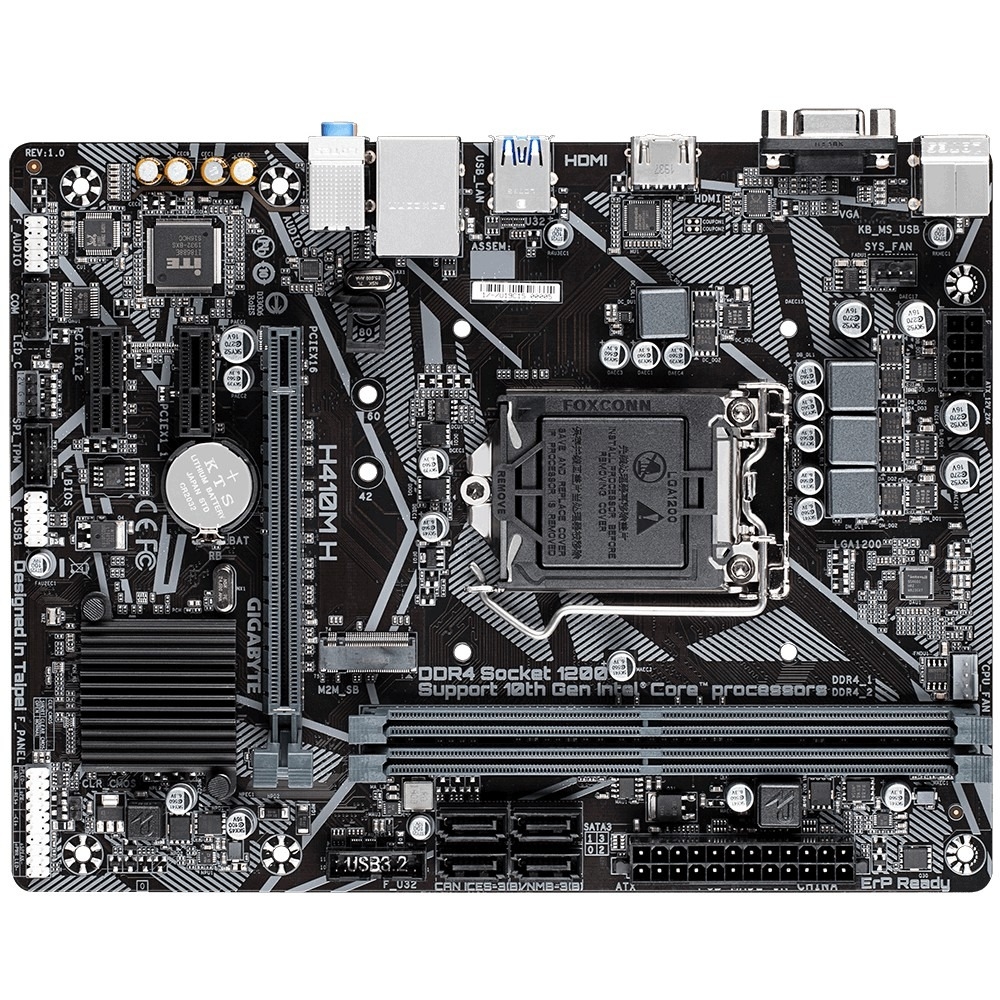 Mainboard Gigabyte H410M-H (V2)