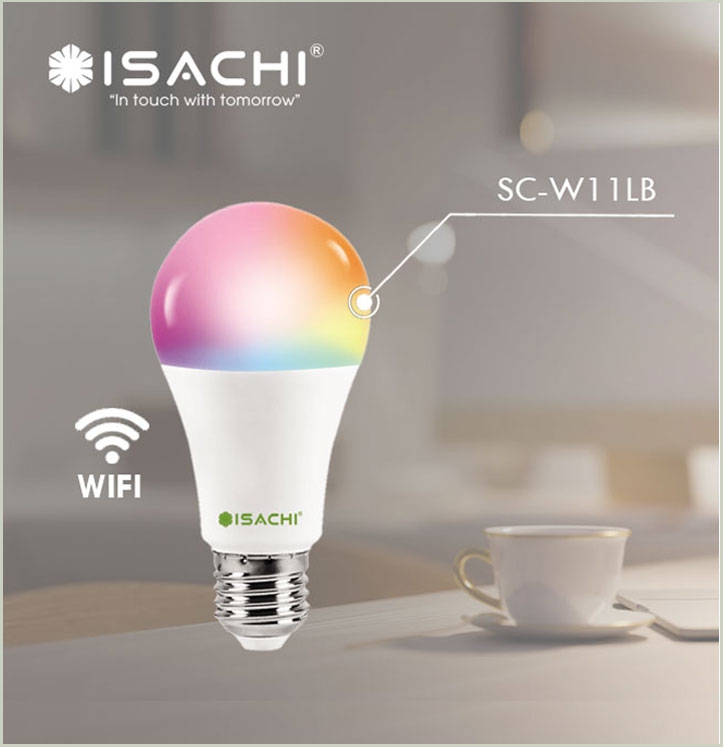 Bóng đèn thông minh Wifi RGB SC-W11LB
