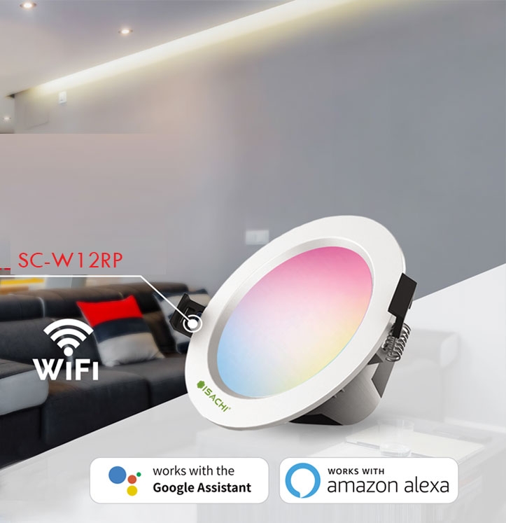 Đèn Led tròn thông minh SC-W12RP