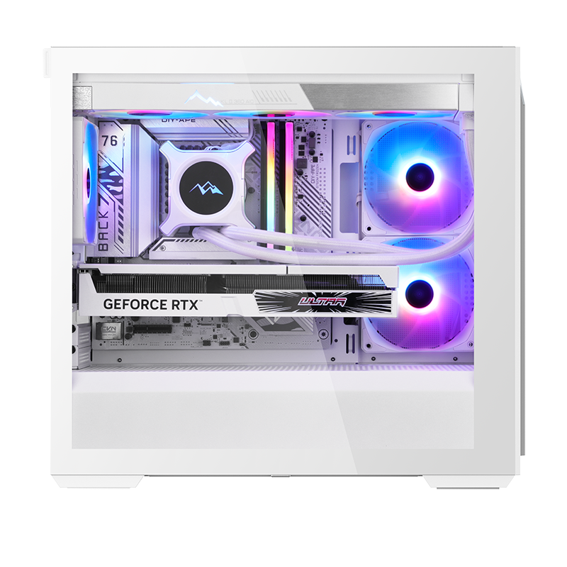 Case Máy Tính SEGOTEP GANK 360S-APE WHITE - Không Fan