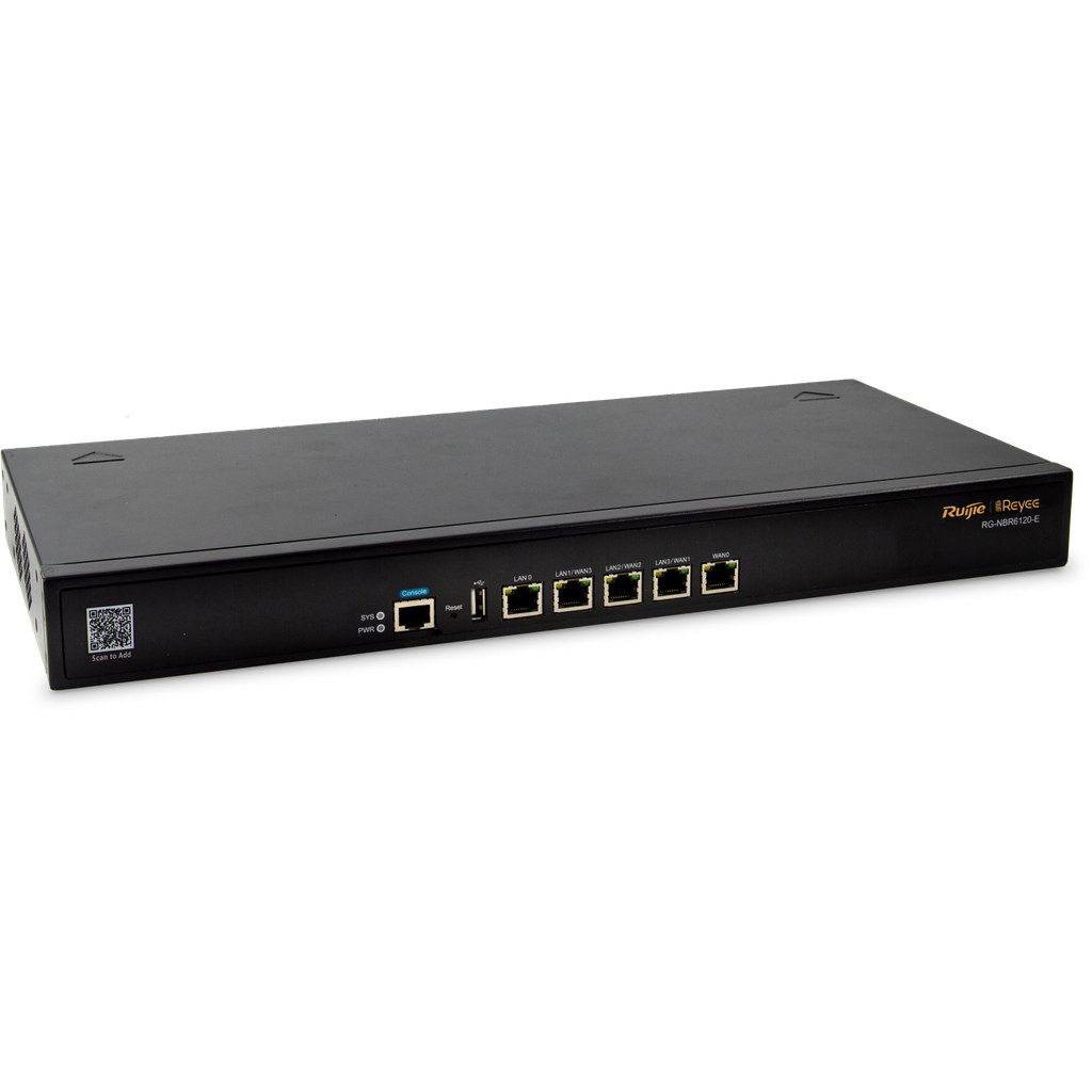 THIẾT BỊ ĐỊNH TUYẾN ROUTER (GATEWAY) REYEE RG-NBR6120-E