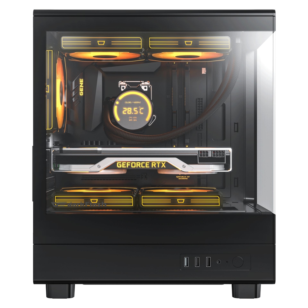 VỎ CASE DARKFLASH DB330M MESH BLACK (M-ATX, CHƯA FAN)