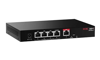 Router VPN PoE H3C Aolynk UR105G-P (5 cổng Gigabit, 2 WAN, PoE 58W)