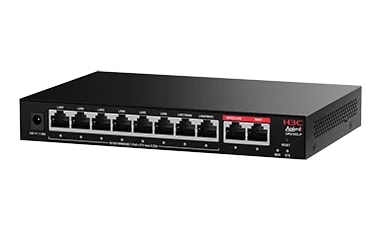 Router VPN PoE H3C Aolynk UR210G-P (10 cổng Gigabit, 4 WAN, PoE 75W)