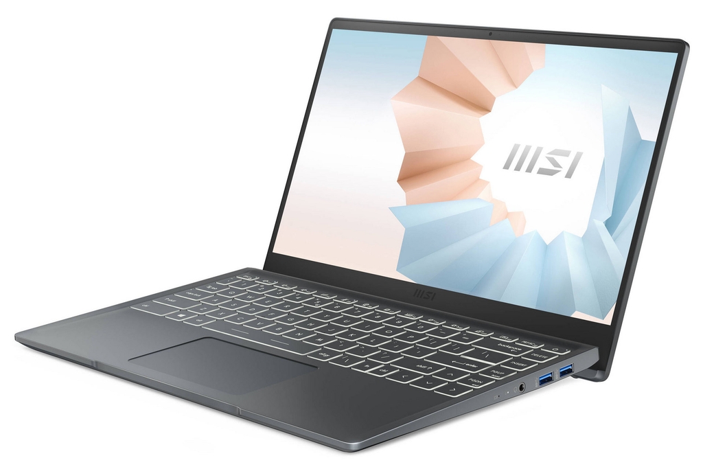 Laptop MSI Modern 14 B11MOU-848VN (Core i7-1195G7 | 8GB | 512GB | Intel® Iris® Xe | 14 inch FHD | Win 10 | Gray)
