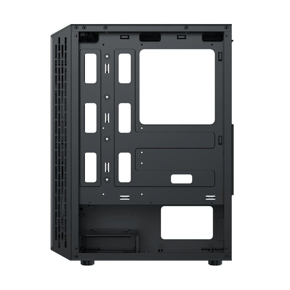 Thùng máy Case XIGMATEK FLY 3F - Đen | Kèm 3 fan RGB (EN42553)