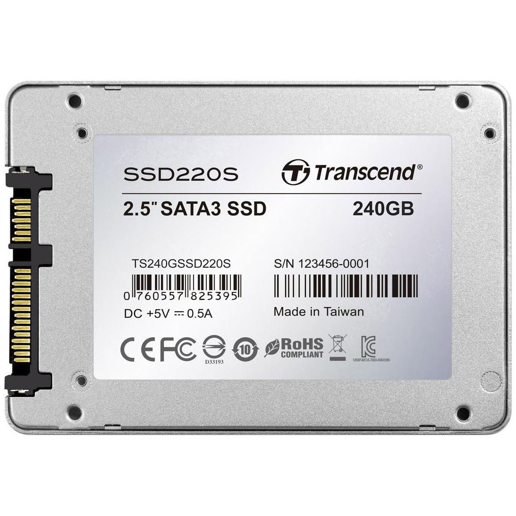 SSD Transcend SSD220S 240GB 2.5-Inch SATA III