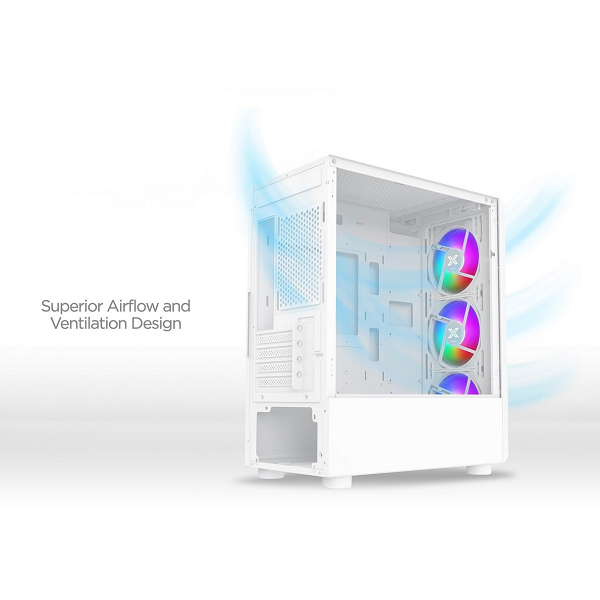 Vỏ Case Xigmatek NYX AIR 3F EN40900 (MATX | 3 FAN RGB)