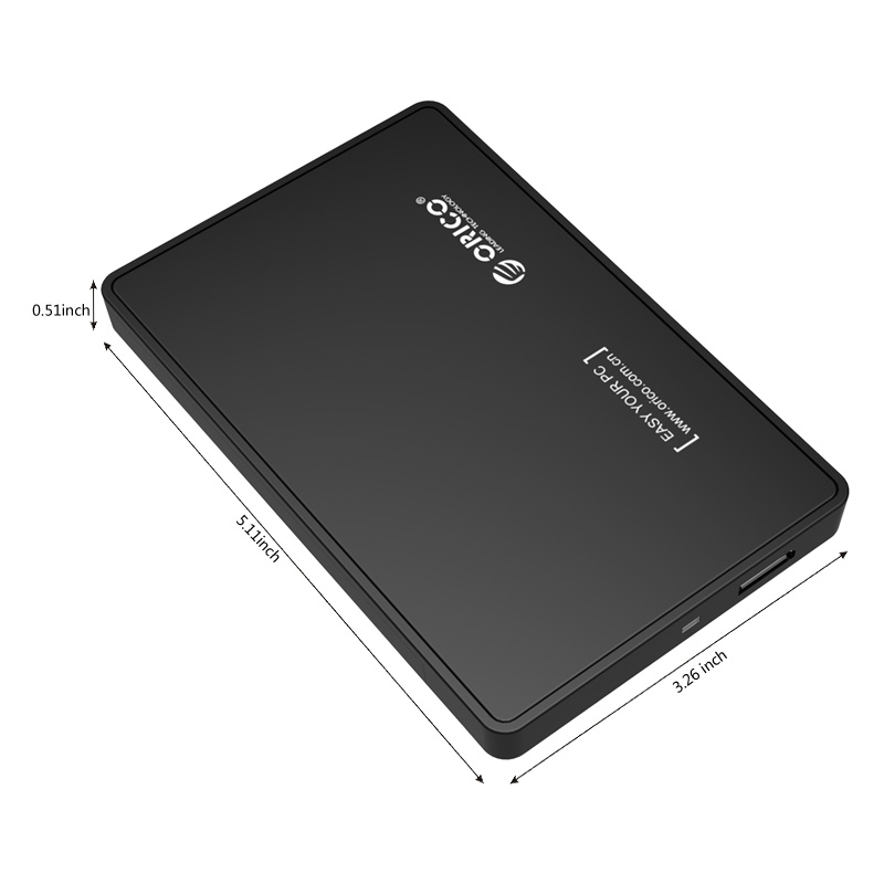 Hộp đựng ổ cứng HDD/SSD Box Orico 2588US3 SATA 3 USB 3.0 - Tốc độ 5Gbps