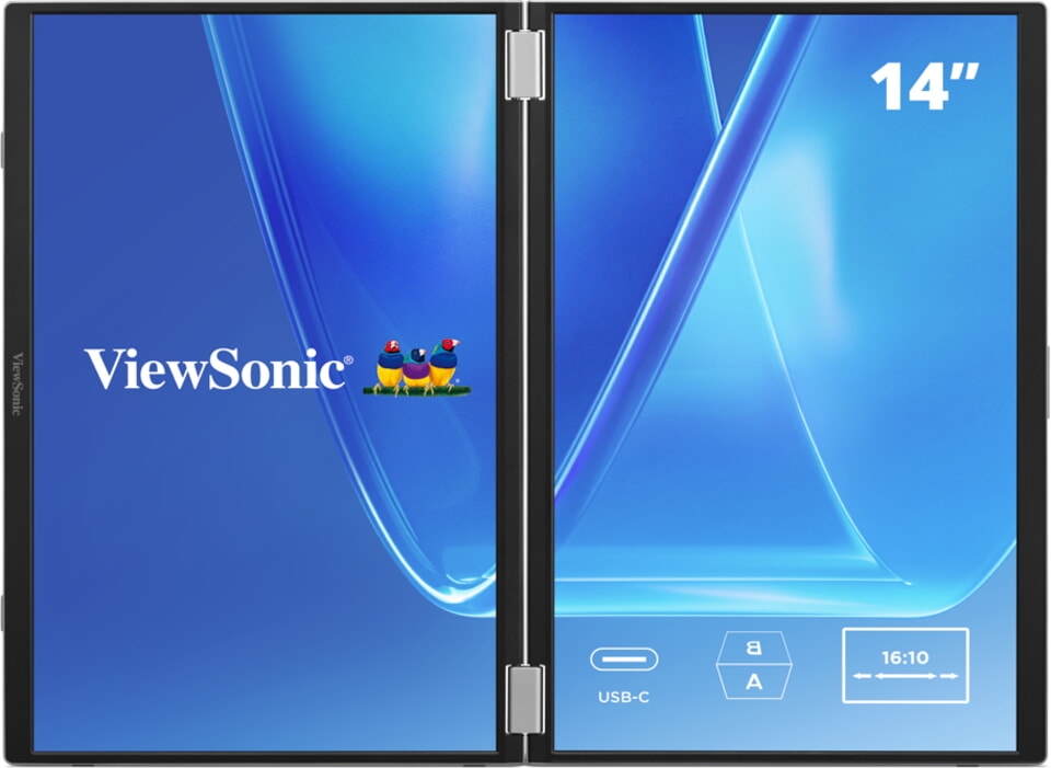 Màn hình kép di động ViewSonic VG1457 (2×14