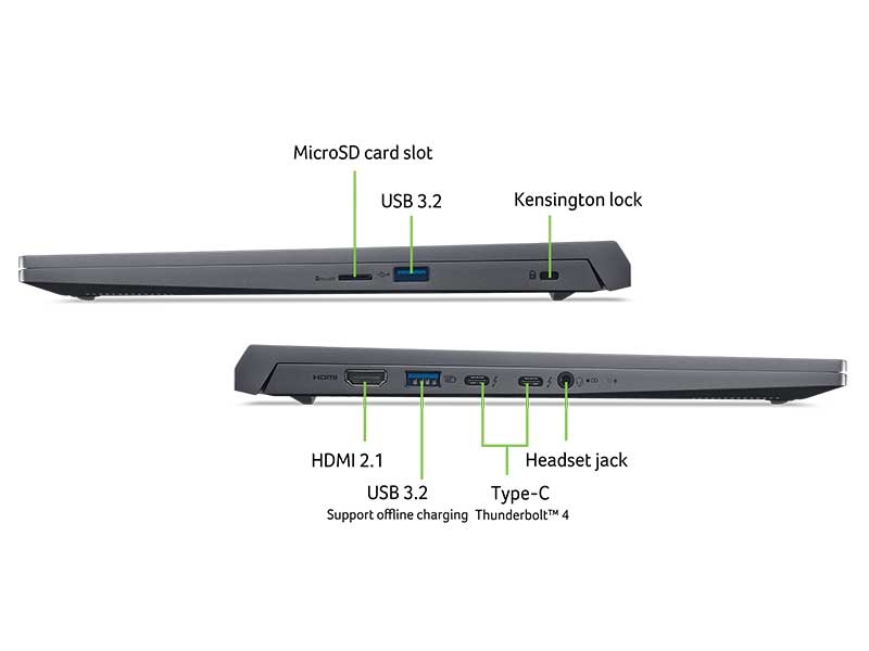 Laptop Acer Swift X 14 AI SFX14-72G-79UW (Core Ultra 7 155H, 32GB, 1TB, RTX 4070 8GB, 14.5