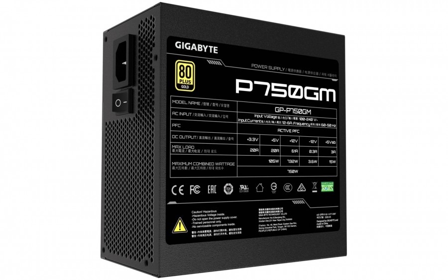 NGUỒN MÁY TÍNH GIGABYTE P750GM-750W