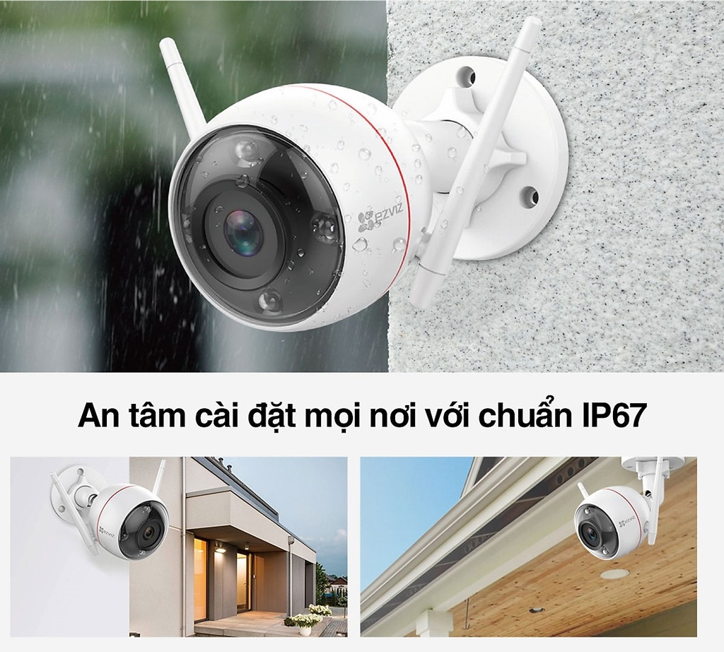 Camera EZVIZ C3W Siren CS-CV310  2mp