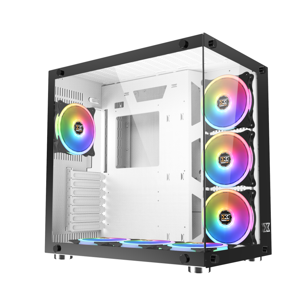 Vỏ Case XIGMATEK AQUARIUS PLUS - WHITE (EN43668)