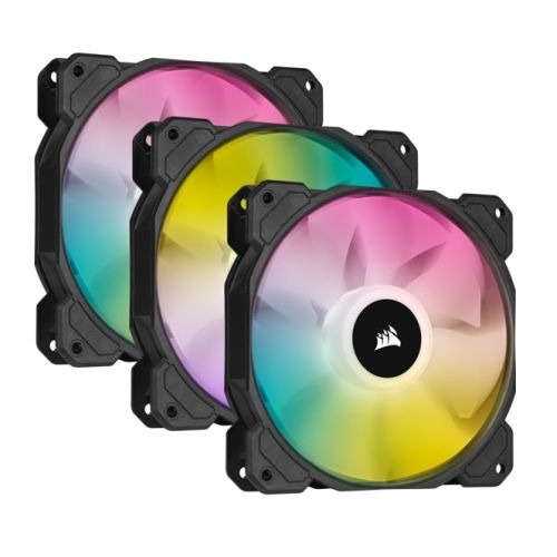 Bộ 3 quạt 120mm Corsair SP120 RGB ELITE  (CO-9050109-WW)